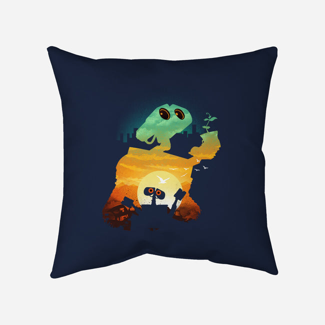 Wasteland Beautiful Sunset-None-Removable Cover w Insert-Throw Pillow-dandingeroz