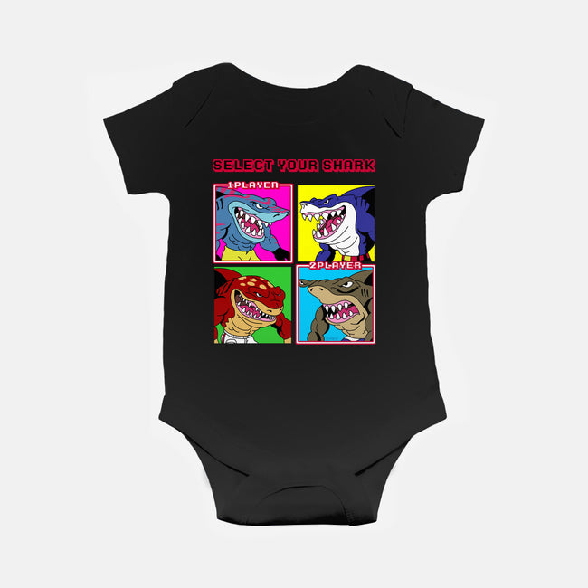 Select Your Shark-Baby-Basic-Onesie-Andriu