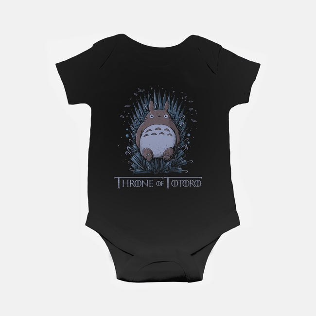 Totoro Throne-Baby-Basic-Onesie-yumie