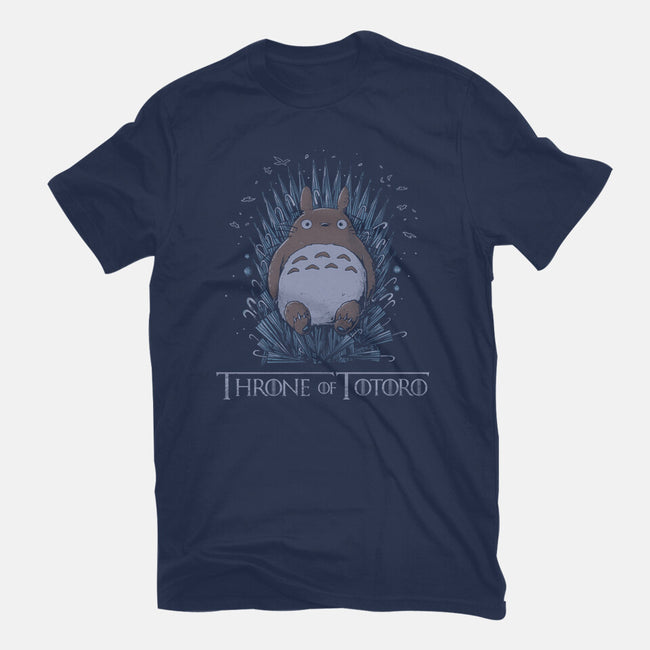 Totoro Throne-Mens-Basic-Tee-yumie