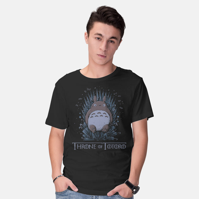 Totoro Throne-Mens-Basic-Tee-yumie