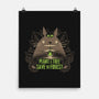 Totoro Plant-None-Matte-Poster-yumie