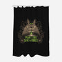 Totoro Plant-None-Polyester-Shower Curtain-yumie