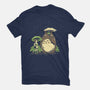 Chihiro And Totoro-Womens-Fitted-Tee-yumie