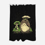 Chihiro And Totoro-None-Polyester-Shower Curtain-yumie