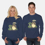 Chihiro And Totoro-Unisex-Crew Neck-Sweatshirt-yumie