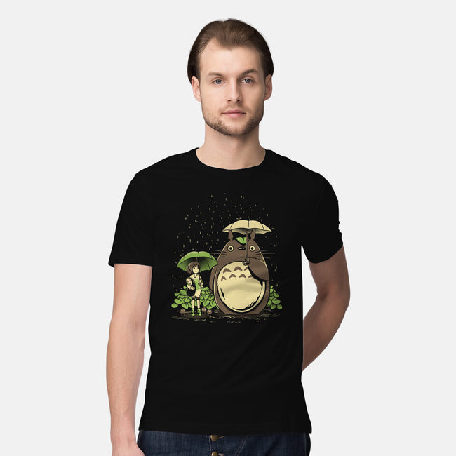 Chihiro And Totoro-Mens-Premium-Tee-yumie