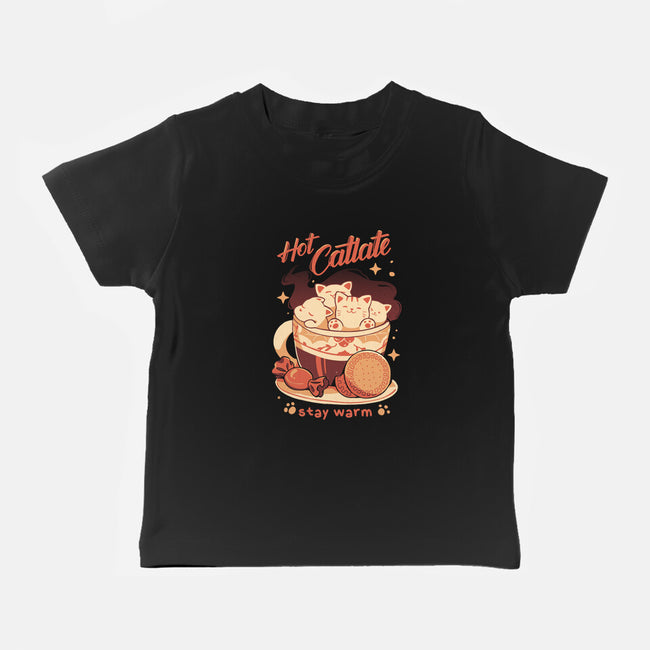 Hot Catlate-Baby-Basic-Tee-yumie