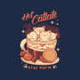 Hot Catlate-None-Matte-Poster-yumie