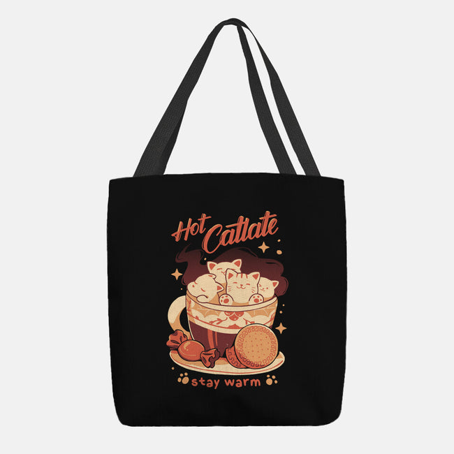 Hot Catlate-None-Basic Tote-Bag-yumie