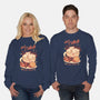 Hot Catlate-Unisex-Crew Neck-Sweatshirt-yumie