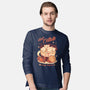 Hot Catlate-Mens-Long Sleeved-Tee-yumie