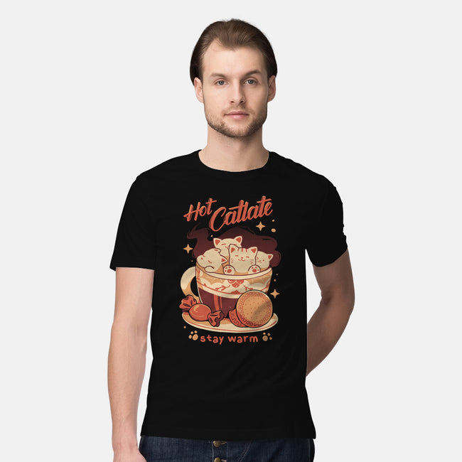 Hot Catlate-Mens-Premium-Tee-yumie