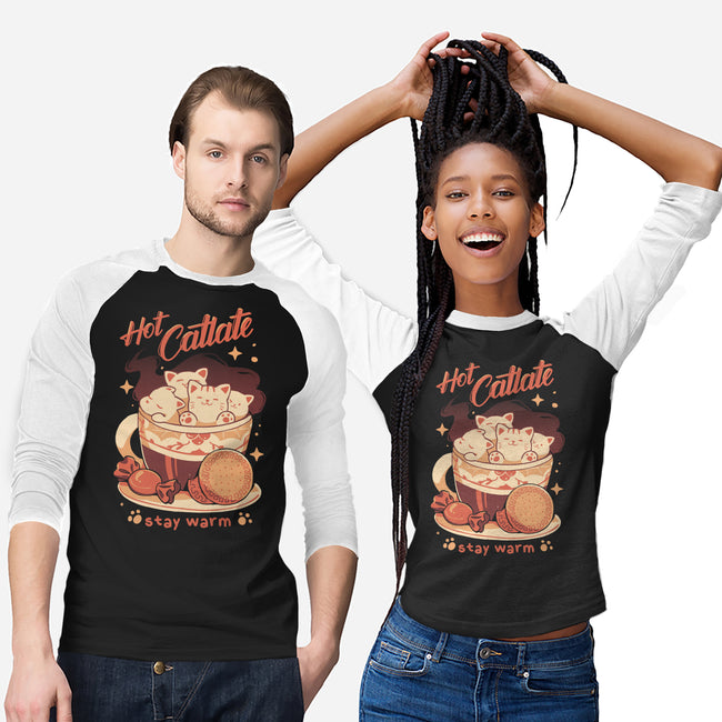 Hot Catlate-Unisex-Baseball-Tee-yumie