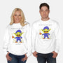 Procrastinators Unite-Unisex-Crew Neck-Sweatshirt-FunkVampire