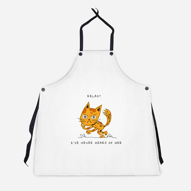 Never Heard Of Her-Unisex-Kitchen-Apron-FunkVampire