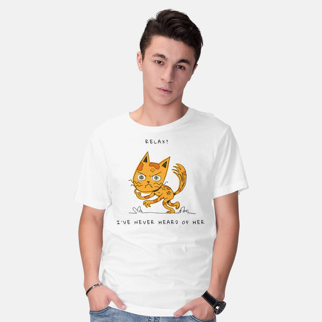 Never Heard Of Her-Mens-Basic-Tee-FunkVampire