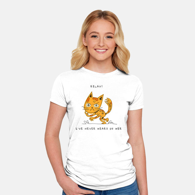 Never Heard Of Her-Womens-Fitted-Tee-FunkVampire