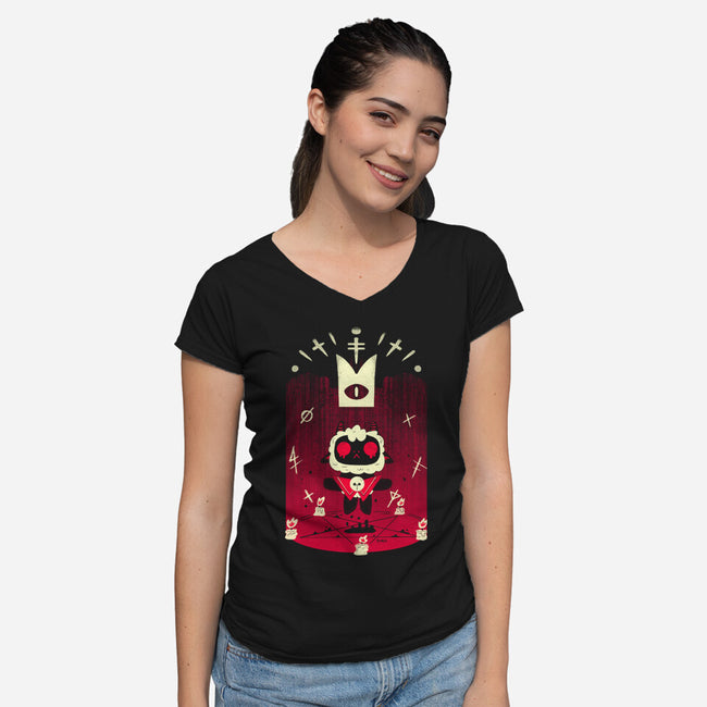 The Chosen-Womens-V-Neck-Tee-Andriu