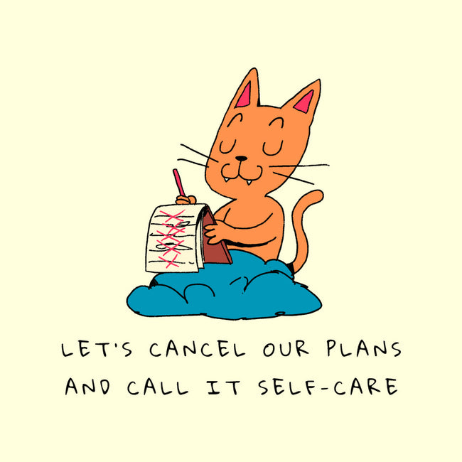 Let's Cancel Our Plans-None-Glossy-Sticker-FunkVampire