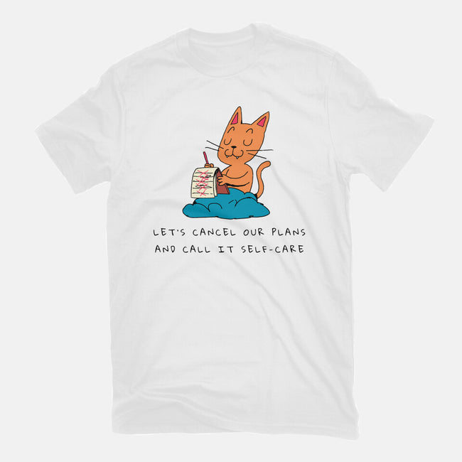 Let's Cancel Our Plans-Youth-Basic-Tee-FunkVampire