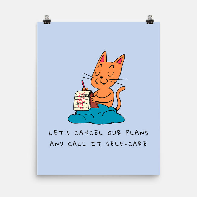 Let's Cancel Our Plans-None-Matte-Poster-FunkVampire