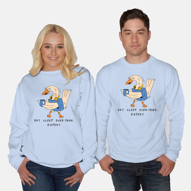 Endless Cycle-Unisex-Crew Neck-Sweatshirt-FunkVampire