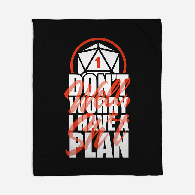 RPG Bad Luck Plan-None-Fleece-Blanket-Studio Mootant