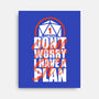 RPG Bad Luck Plan-None-Stretched-Canvas-Studio Mootant