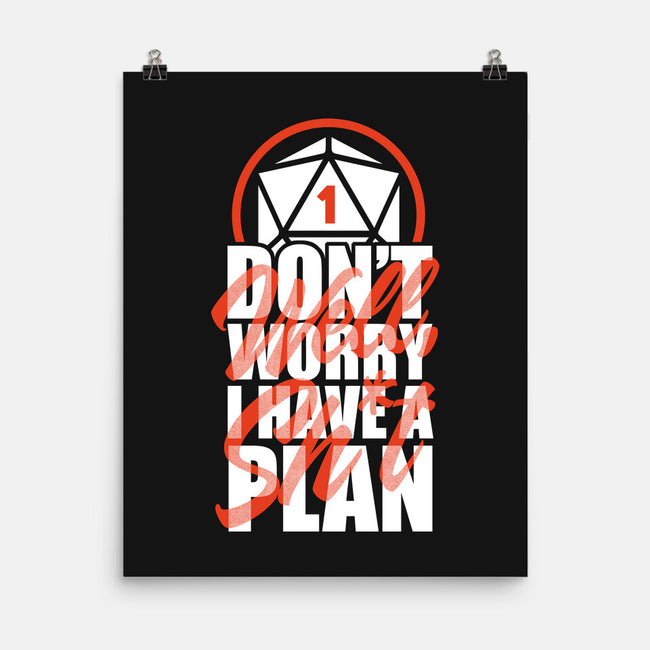 RPG Bad Luck Plan-None-Matte-Poster-Studio Mootant