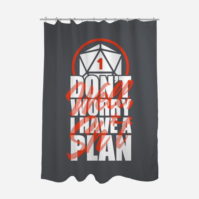 RPG Bad Luck Plan-None-Polyester-Shower Curtain-Studio Mootant