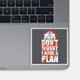 RPG Bad Luck Plan-None-Glossy-Sticker-Studio Mootant