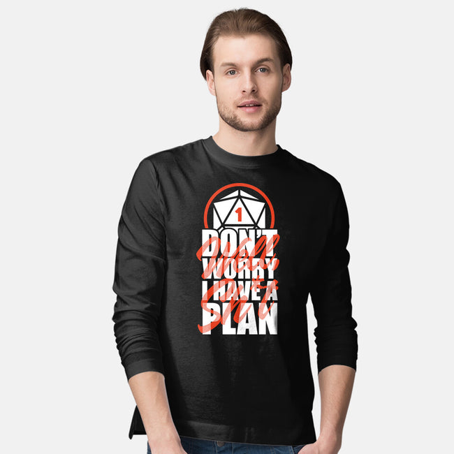 RPG Bad Luck Plan-Mens-Long Sleeved-Tee-Studio Mootant