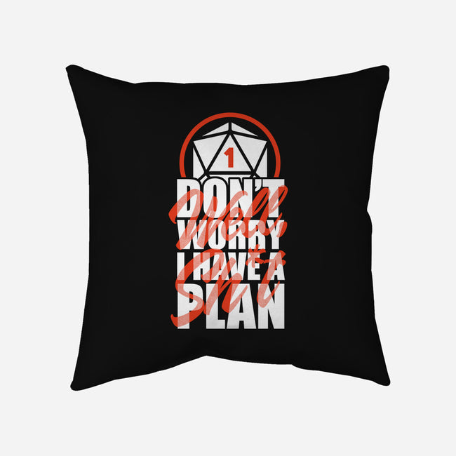 RPG Bad Luck Plan-None-Removable Cover w Insert-Throw Pillow-Studio Mootant