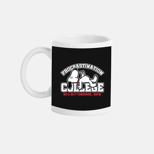 Procrastination University-None-Mug-Drinkware-Studio Mootant