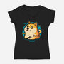 Favorite Meme Dog-Womens-V-Neck-Tee-Studio Mootant