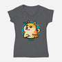 Favorite Meme Dog-Womens-V-Neck-Tee-Studio Mootant