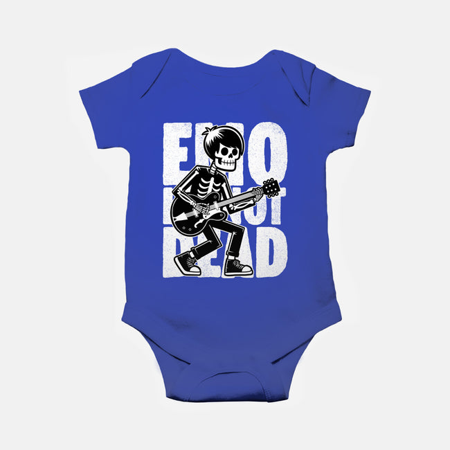 Emo Is Not Dead-Baby-Basic-Onesie-Studio Mootant