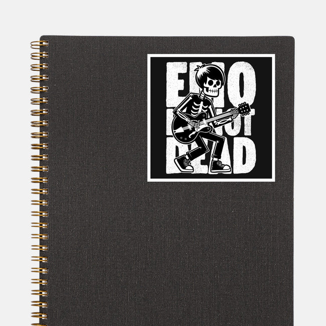 Emo Is Not Dead-None-Glossy-Sticker-Studio Mootant