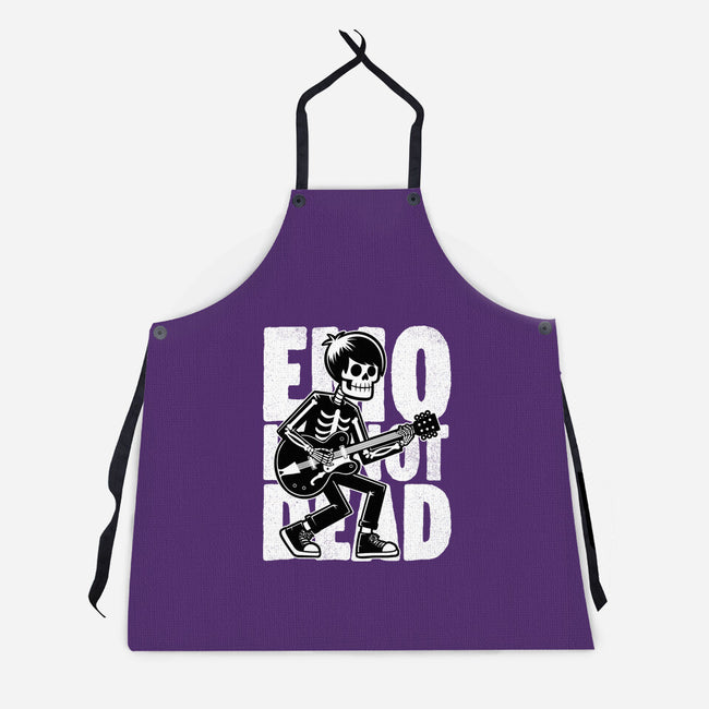 Emo Is Not Dead-Unisex-Kitchen-Apron-Studio Mootant