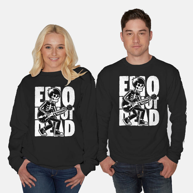 Emo Is Not Dead-Unisex-Crew Neck-Sweatshirt-Studio Mootant