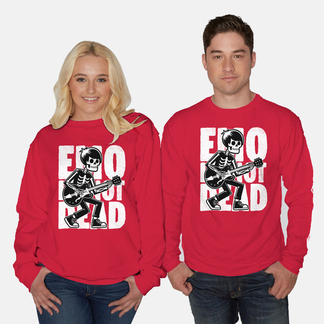 Emo Is Not Dead-Unisex-Crew Neck-Sweatshirt-Studio Mootant