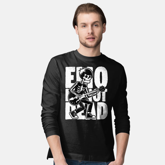 Emo Is Not Dead-Mens-Long Sleeved-Tee-Studio Mootant