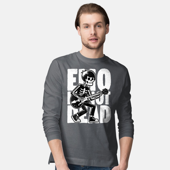 Emo Is Not Dead-Mens-Long Sleeved-Tee-Studio Mootant