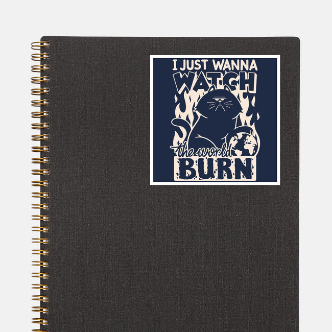 World Burn-None-Glossy-Sticker-Getsousa!