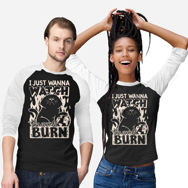 World Burn-Unisex-Baseball-Tee-Getsousa!