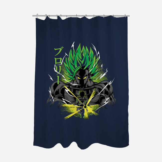 Dragon Ball Broly-None-Polyester-Shower Curtain-DiazRodriguez