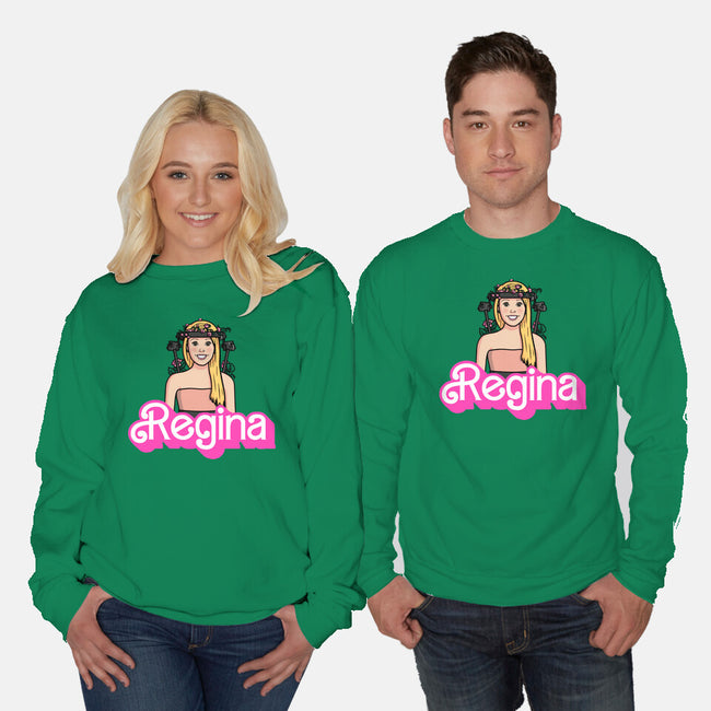 Mean Doll-Unisex-Crew Neck-Sweatshirt-Raffiti