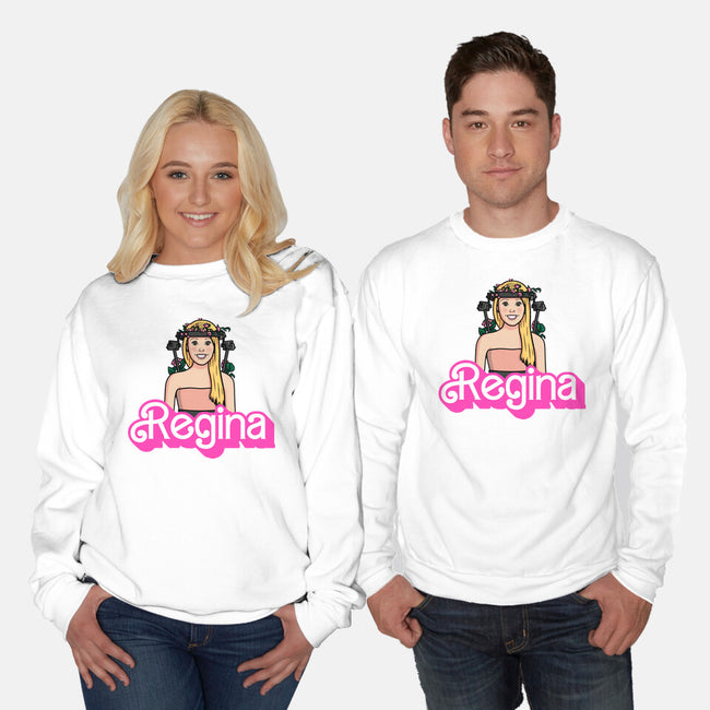 Mean Doll-Unisex-Crew Neck-Sweatshirt-Raffiti