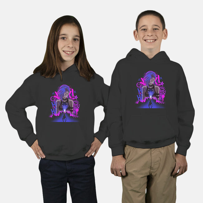 Pow-Pow Was Here-Youth-Pullover-Sweatshirt-rmatix